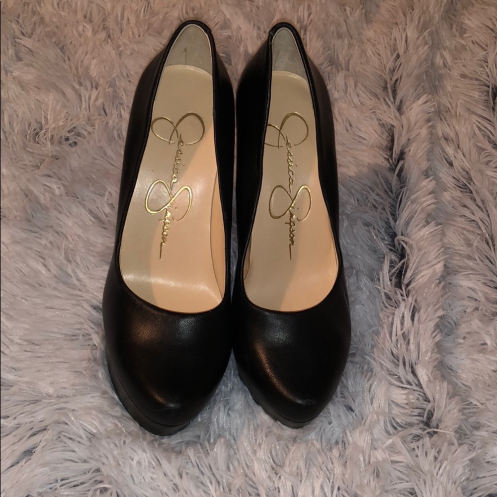 Black heels